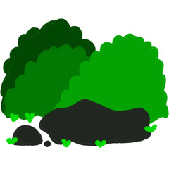 Trees ,Clipart grass clipม art,Green Grass Bush Clipart Collection