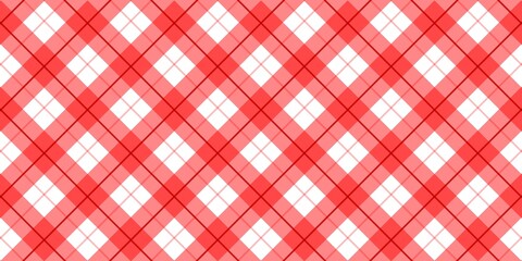 Red argyle pattern background, seamless textile design, preppy diamond plaid texture, ideal for holiday fabric, Christmas projects, wrapping paper, or a festive digital backdrop.