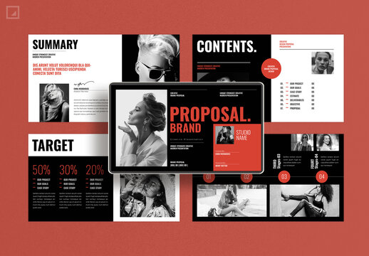 Brand Proposal Presentation Layout