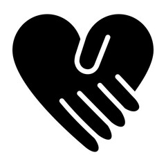 Solidarity Vector Glyph Icon Design