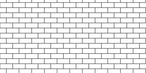Obraz premium Urban abstract pavement floor and wall white structure brick wall row wallpaper texture design. 