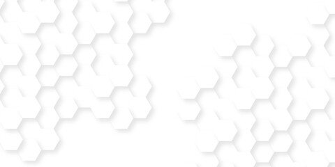 White paper texture abstract grid tile seamless hexagon wall creative metal business wallpaper texture background.	
