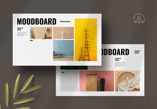 Creative Mood Board Template