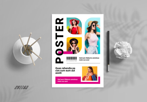 Event Poster Layout Template