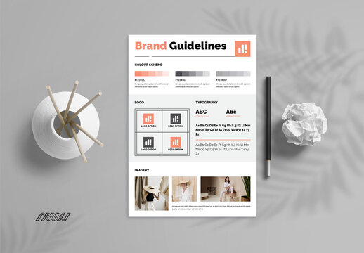 Brand Guidelines Poster