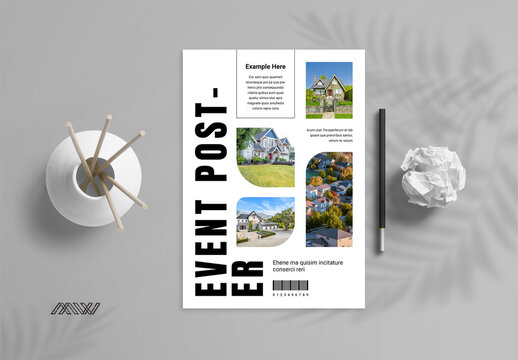 Event Poster Design Layout Template