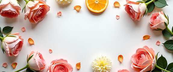 A beautifully arranged flat lay of self-care gratitude items, fostering appreciation and positivity; abstract composition with ample copy space for branding purposes.