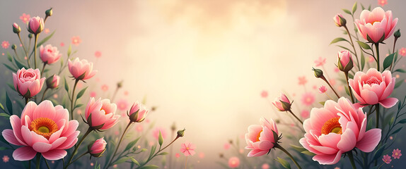 A beautifully composed image depicting the essence of remembrance through soft hues and evocative subjects, with areas reserved for personalized messages.