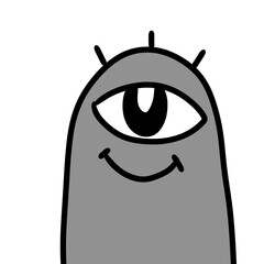 illustration of a cartoon monster