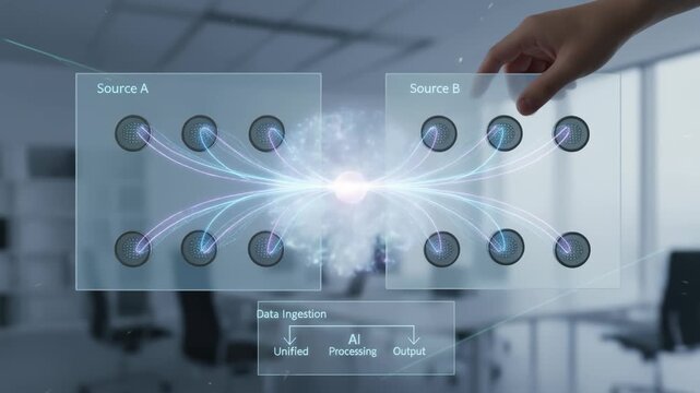 Data foundation and quality AI enable business transformation through seamless digital network, unified data ingestion, processing, and modern