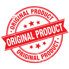 Original Product Stamp. Stamp Design Isolated on White Background. Grunge Stamp Vector Illustration.