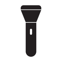 Flashlight icon on white background.