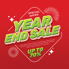 Year End Sale Special Offer Up to 70 Off