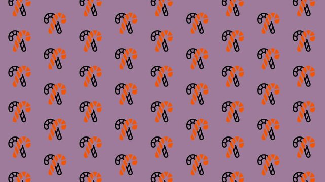 Candy Cane Pattern - Festive Holiday Background for Creative Projects.