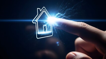 Digital home interface touchscreen technology