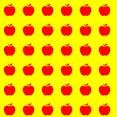 seamless pattern with apples
