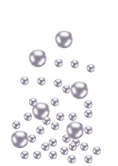 White peals in mid air png