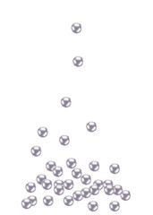 White peals in mid air png