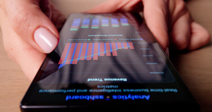 Marketing Data Analyst Analyzing Dashboard