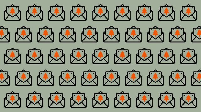 Email Marketing Campaign - A Visual Representation of Mass Communication.