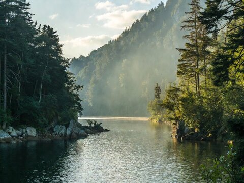 waterfall on the river