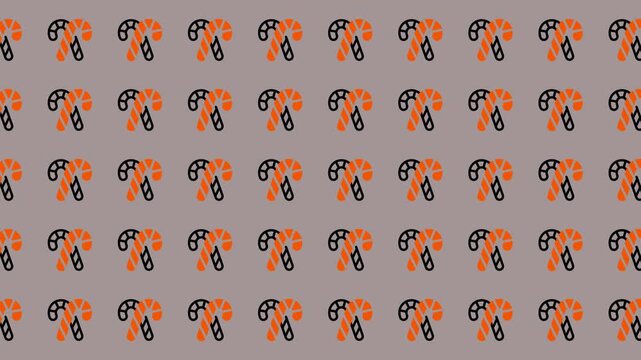 Festive Candy Cane Pattern - A Sweet Holiday Background.