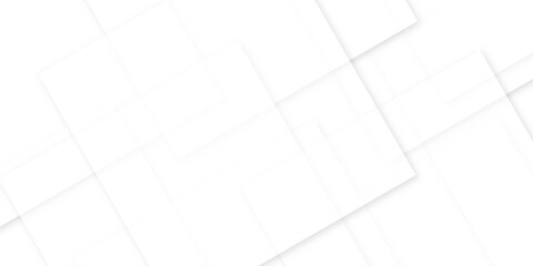 Abstract white and gray technology concept diamond triangle geometric line background. modern seamless business technology concept geometric shapes. squares and triangle with soft shadows as pattern.