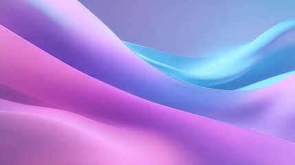Abstract pastel gradient background with soft waves and smooth transitions