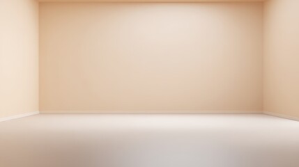 Minimalist room showcases light beige walls and floor interior design highlights light beige walls and floor textures