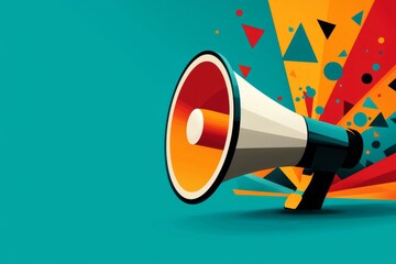 A creative representation of a megaphone emphasizing its role in marketing.