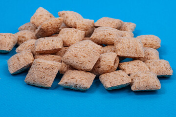 A pile of crunchy sweet pillows for breakfast.
