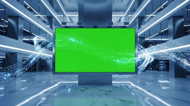 Clean_Corporate soft blue ambience scene 1 with soft blue ambience effect clean_corporate style featuring cinematic, 4k, stock