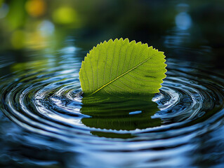 The soft motion of water echoing the strength of quiet kindness