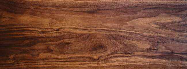 Black walnut wood texture from two boards oil finished
