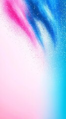 Fototapeta premium Captivating vibrant colorful powder cloud abstract background art dynamic design wallpaper.