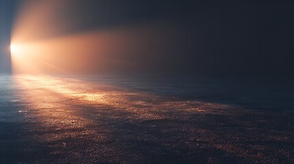 Light at the end of the tunnel illuminating the dark path ahead