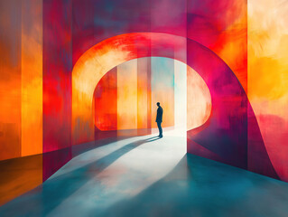 Lens-Driven Exploration of Shadow Play and Light Forms