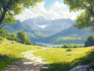 Unbroken Wilderness Echoing Earth’s Deep Wisdom