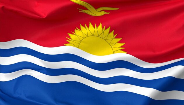 flag of Kiribati - Powered by Adobe