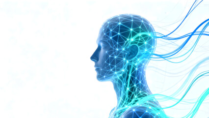 Obraz premium Neural Network Human