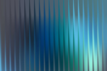 Abstract Vertical Lines in Shades of Blue and Green, Modern Graphic Design