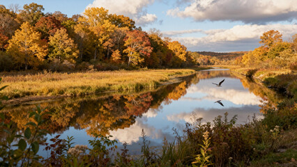 autumn in the forest