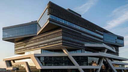 building, architecture, traffic, skyscraper, cityscape, buildings, sky, view, street, highway, night
