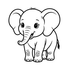 baby elephant cartoon