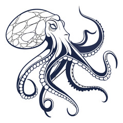 sea horse vector illustration