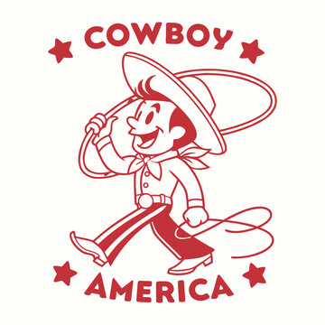 T-shirt design in cowboy amrita, white, Gary and black colours. of realistic shirt with short sleeves. Blank t-shirt template with empty space for design