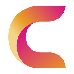 Letter C Logo Design. Modern Abstract Symbol Vector.