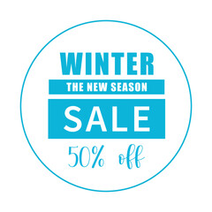 Obraz premium Winter Sale Unbeatable Offers and Discounts on New Season Styles 50 Off Deals to Warm Up Your Wardrobe with Amazing