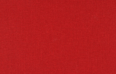 Fototapeta premium Red fabric texture background. Valentines Day, christmas, new year, colors background. 