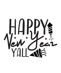 Happy New Year,Happy New Year Svg, 2022 new year Svg, New Year Shirt Svg, New Year Svg, Merry Christmas Svg, Christmas gift idea, Png Dxf Cut Files Cricut,Happy New Year SVG Bundle Cut Files, Hello 20